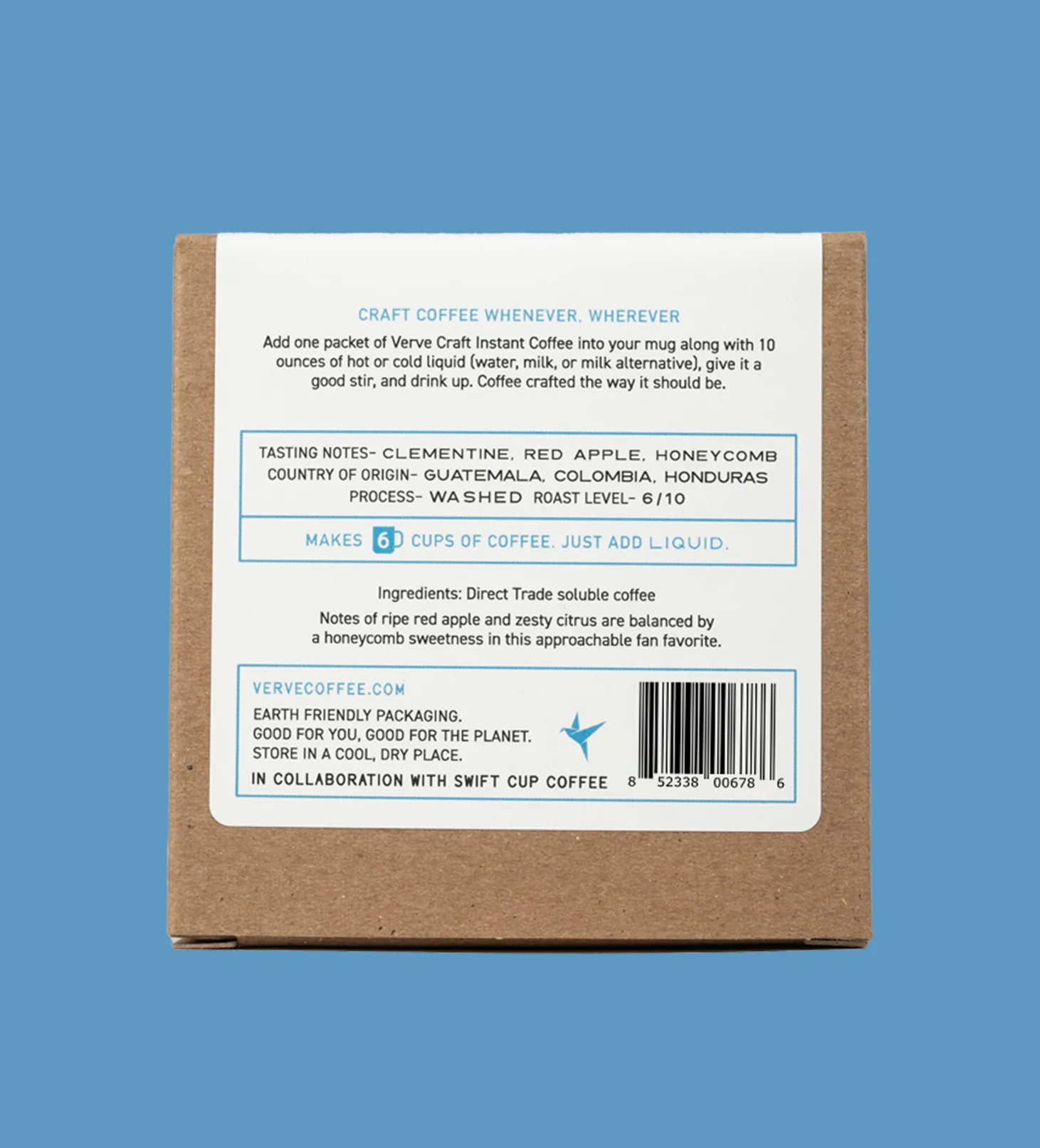 Streetlevel Craft Instant Coffee 6 Pack - Image 3